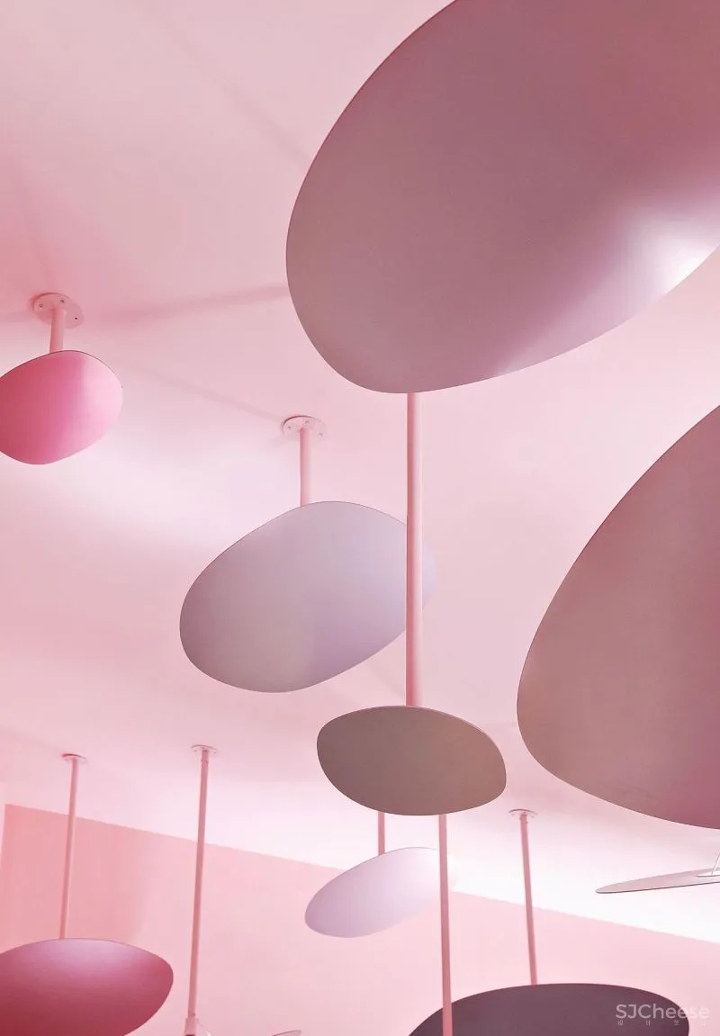 浪漫有趣，轻奢粉色系商业空间