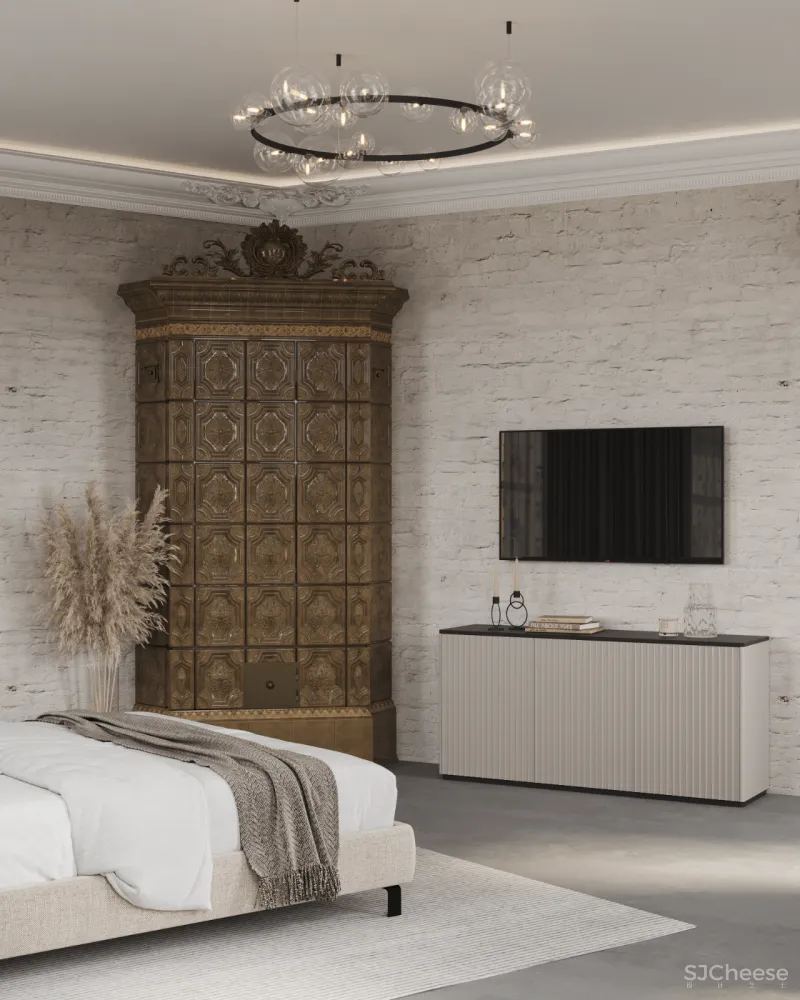 优雅大平层,轻奢有度的欧式风情!