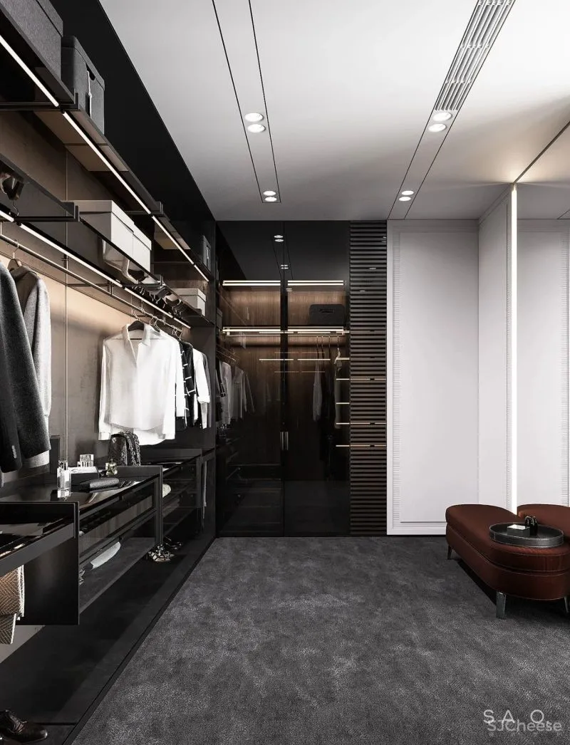 SAO Studio 轻奢大平层,高贵生活!