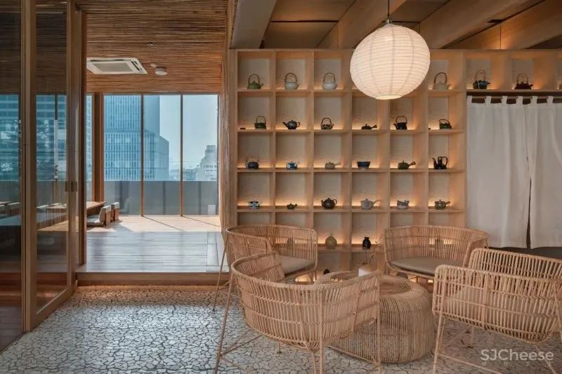 曼谷极简主义的日本美学设计闹市温泉