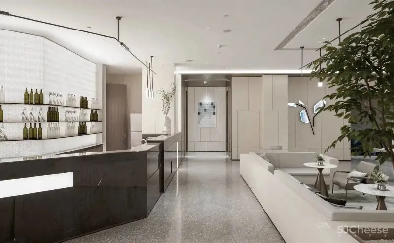 【景地组室内设计新作】深圳汇城茗院营销中心软装设计 自然 · 空间 · 共生