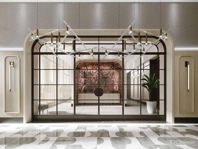 顶级公寓这样设计才气派！简约但不简单~