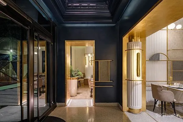 Alchemy新作 古铜色餐厅设计