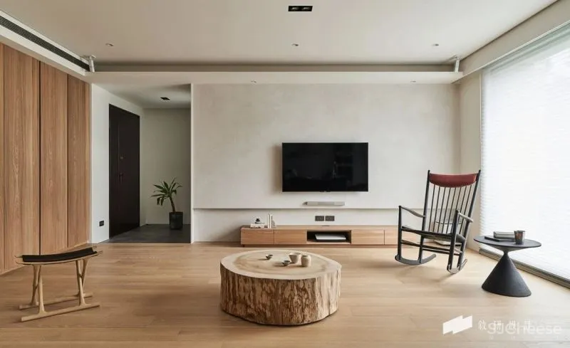 165㎡原木复式,温暖质感