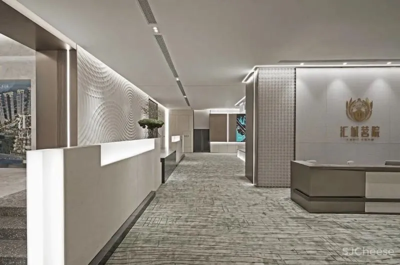 【景地组室内设计新作】深圳汇城茗院营销中心软装设计 自然 · 空间 · 共生