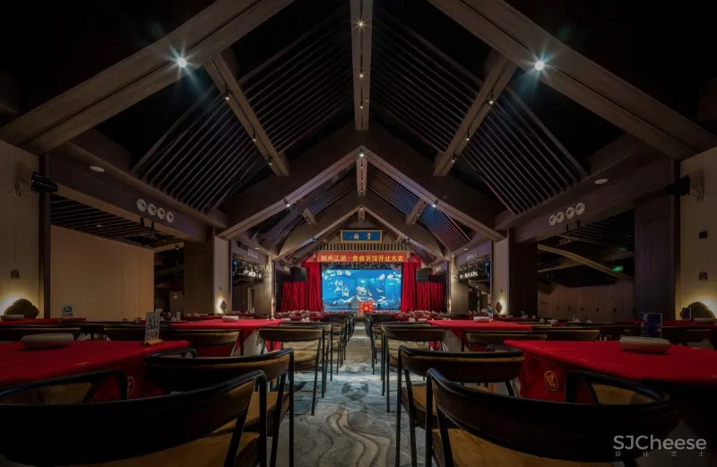 康薇×佑与空间设计—相声江湖·青曲茶馆