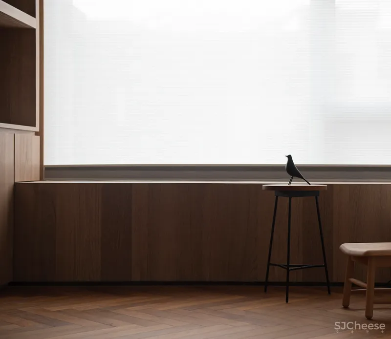 220㎡顶楼复式,精致木质感,舒适而自然!