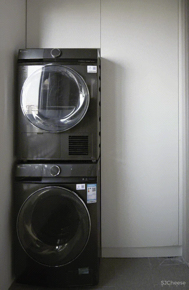 空间连通却互不干扰,全屋隐形收纳,上海190㎡大平层到底什么样?