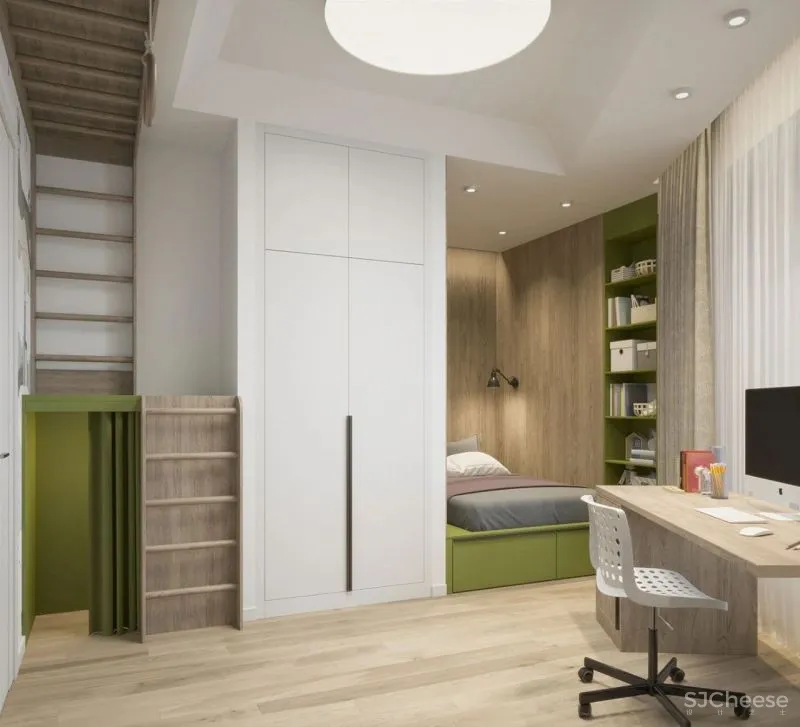 紧凑户型的现代美学