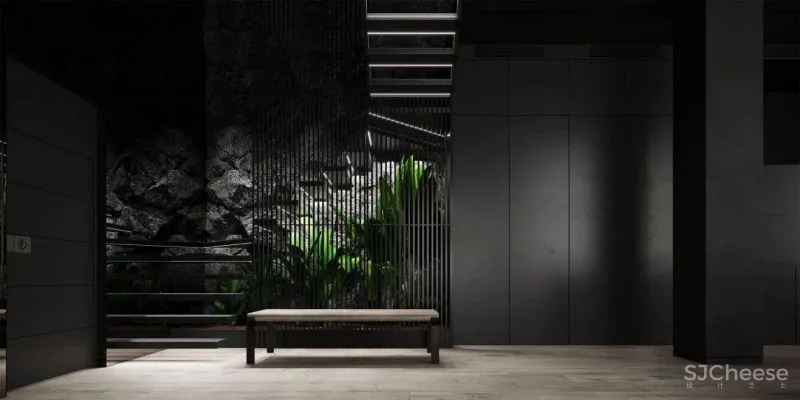 161㎡现代优雅,暗黑魅力