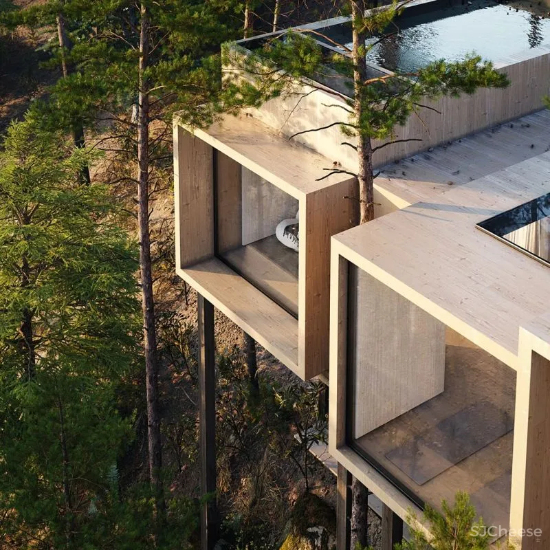 OBRIY新作 一座置身于山林间的瑜伽馆