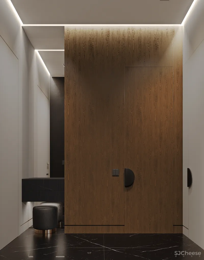 305㎡简约顶层公寓,轻奢之家!