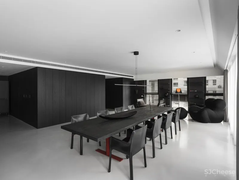 台湾264㎡住宅设计 墨片 水相设计