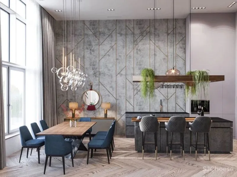 简约大平层,轻奢有度的设计!