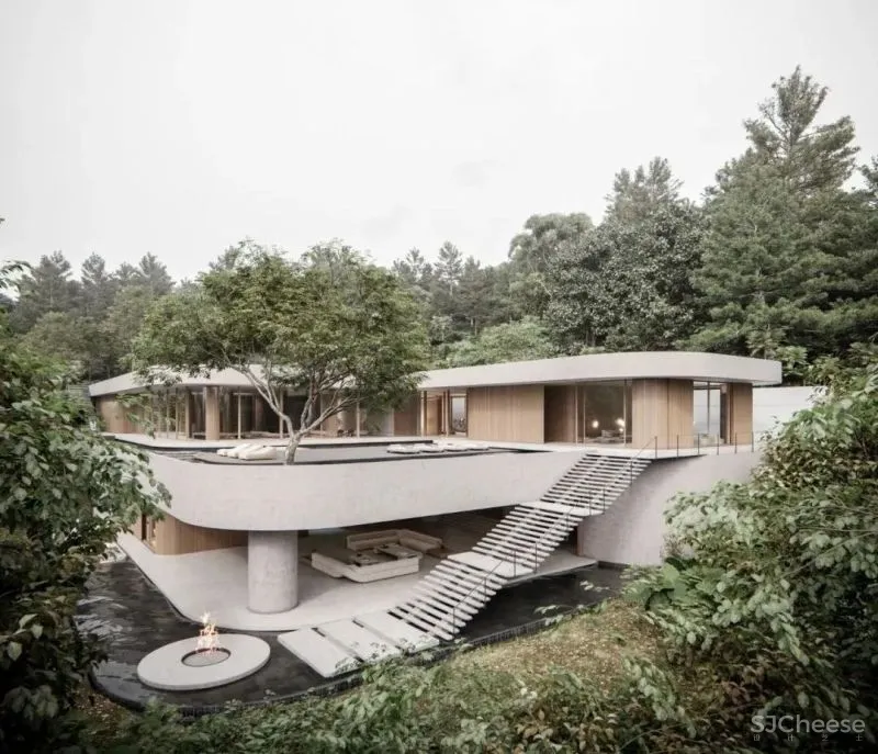 超低调的日式极简豪宅，美得如此清新脱俗！