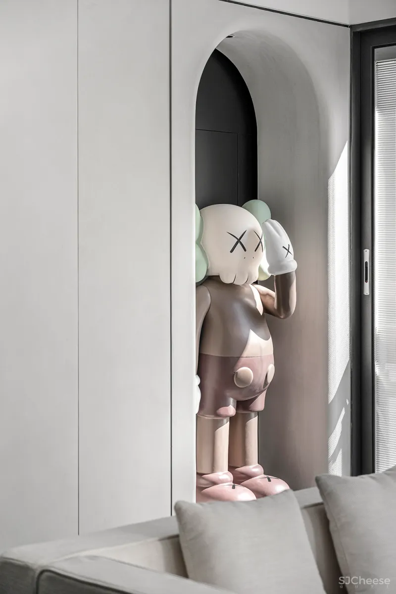 206㎡简约大平层,打破常规、简单纯粹!