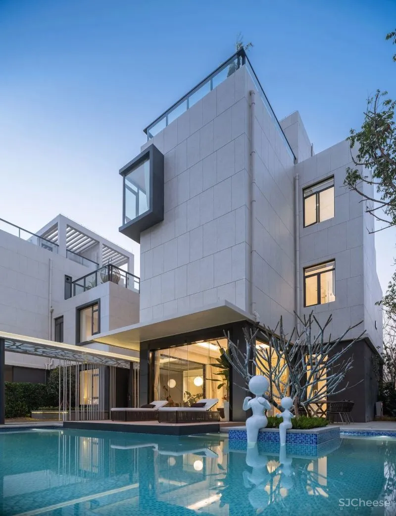 别墅样板间：城市之畔，梦想之家 GLC x 绿地「星作」