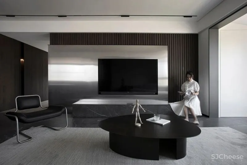 黑暗里的温和纯粹,回归空间的素净情怀 墨然设计