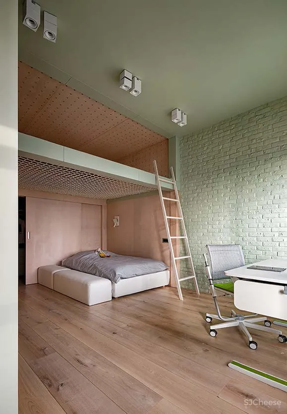 低调轻雅的顶层复式，住出另一种豪宅范！