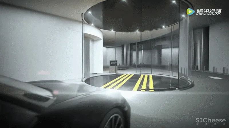 全球唯一保时捷豪宅大楼,跑车直接开进去