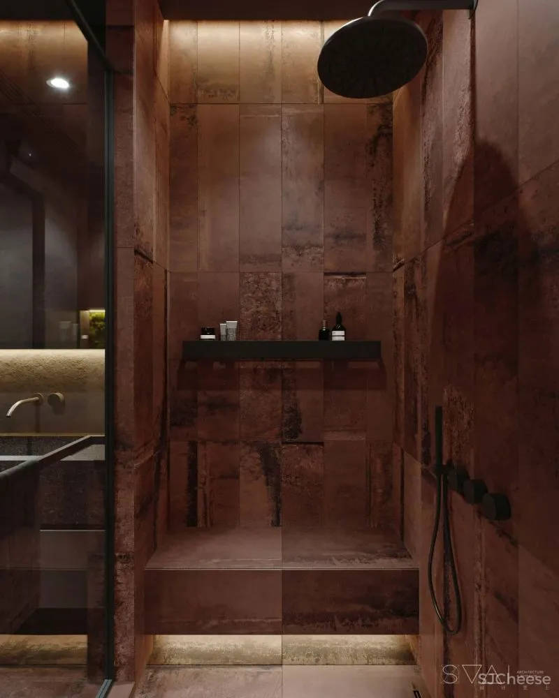 90㎡黑色沉稳，豪宅范儿十足