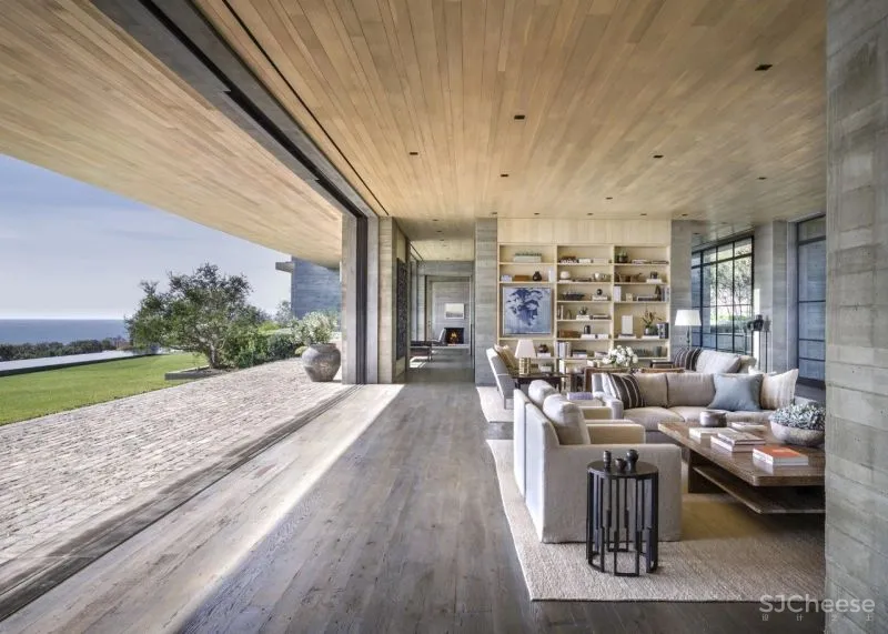 Scott Mitchell Studio-裸露混凝土超级豪宅设计•奢华与克制的完美平衡!