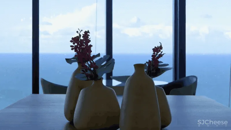 保时捷1000多平海景房，一家三口住，太奢侈了！