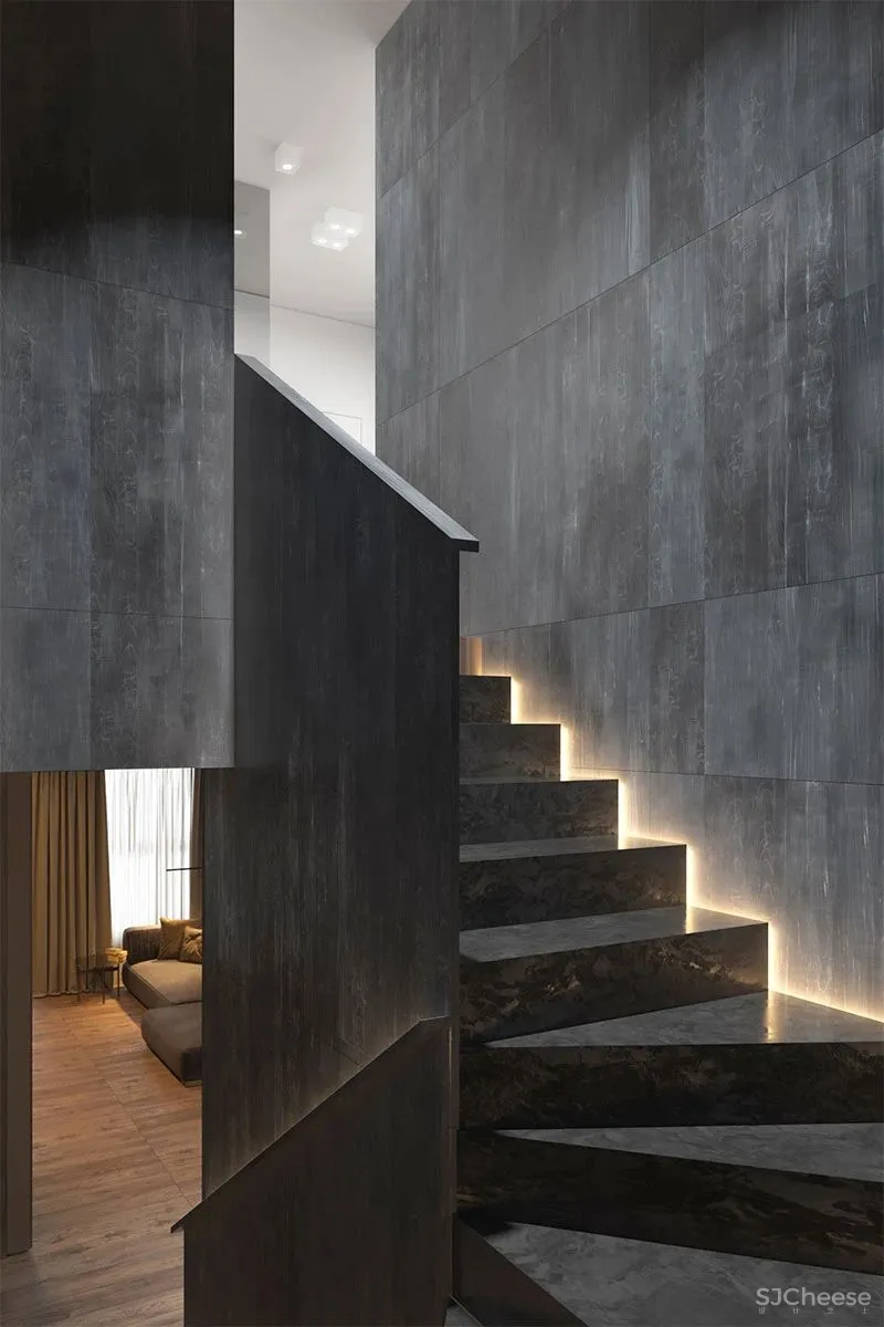 161㎡现代优雅,暗黑魅力