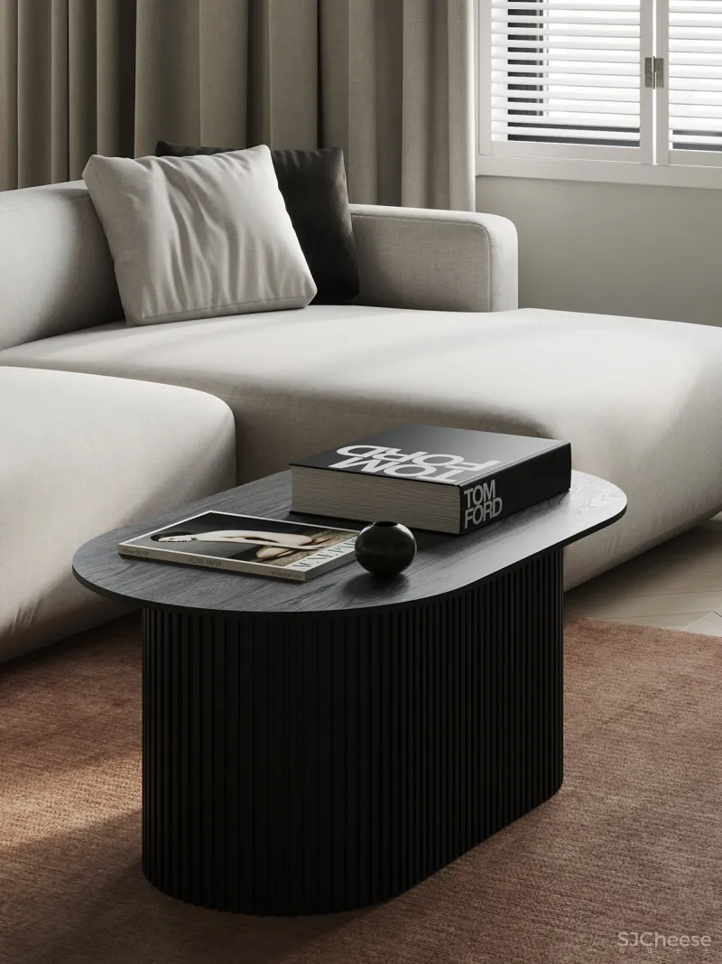 90㎡ 两室一厅,拱形元素的时尚应用,清爽又个性!