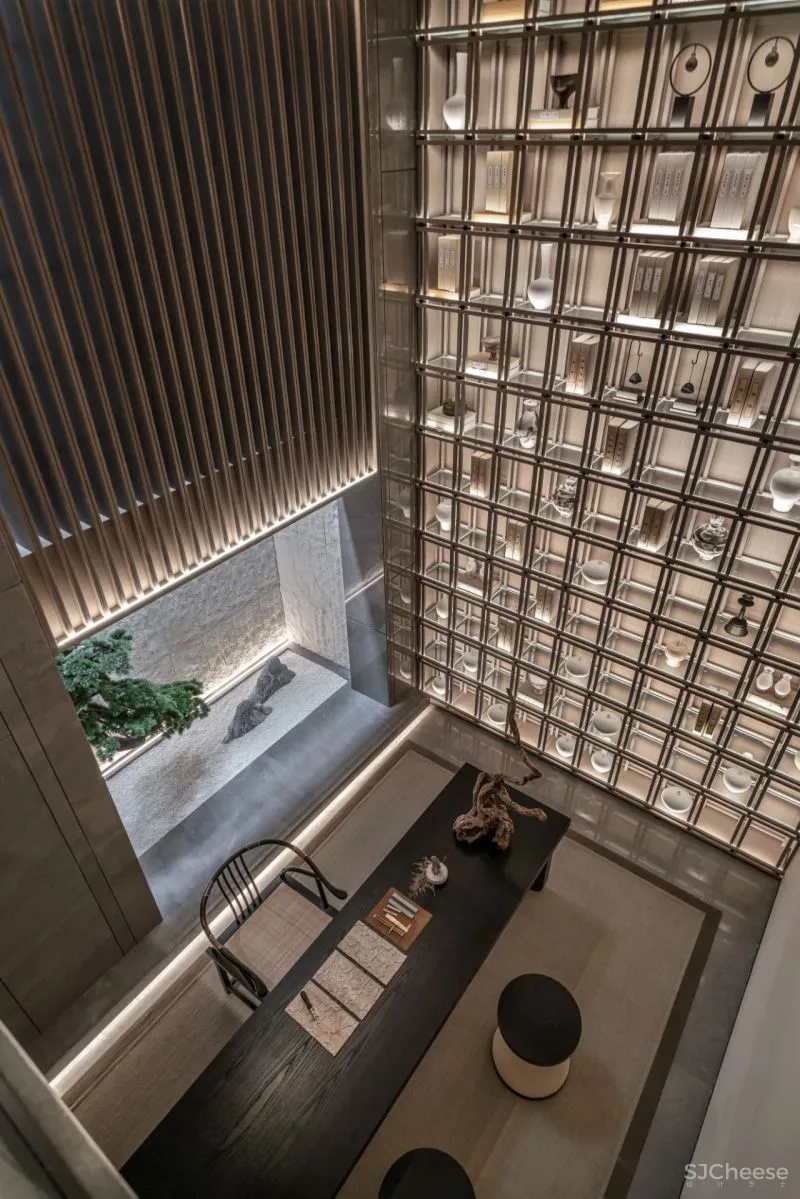 【壹新设计新作】376㎡现代中式别墅样板间——禅语•共鸣！