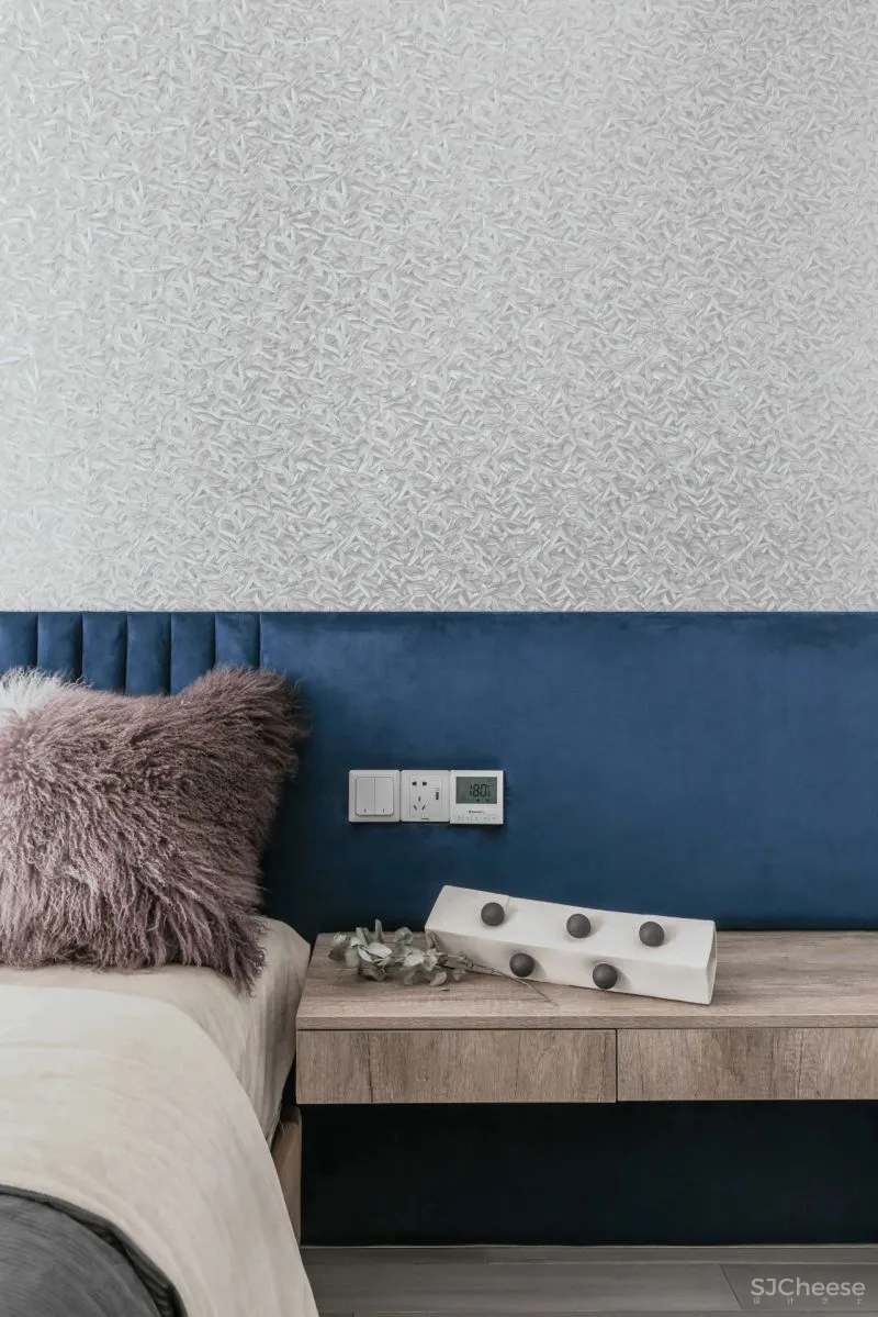 豆绿浅粉 蜂蜜色,折衷主义现代格调 禄本设计