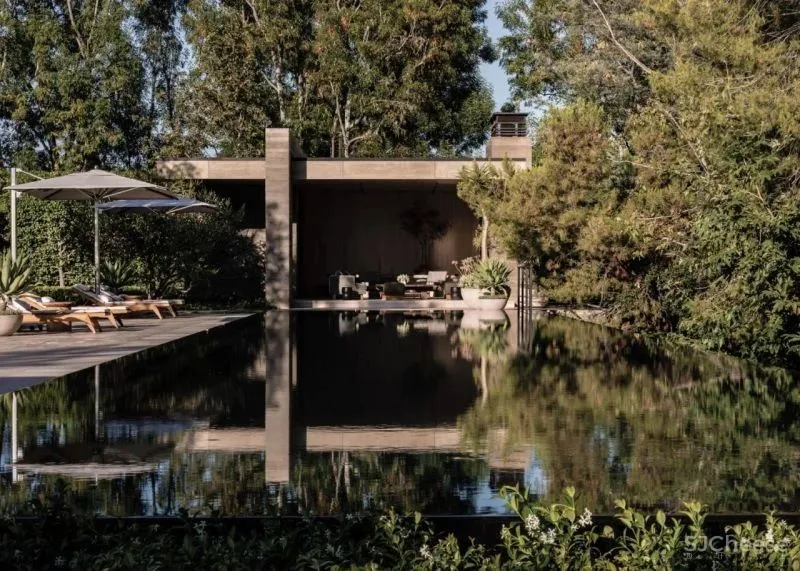 Scott Mitchell Studio-裸露混凝土超级豪宅设计•奢华与克制的完美平衡!