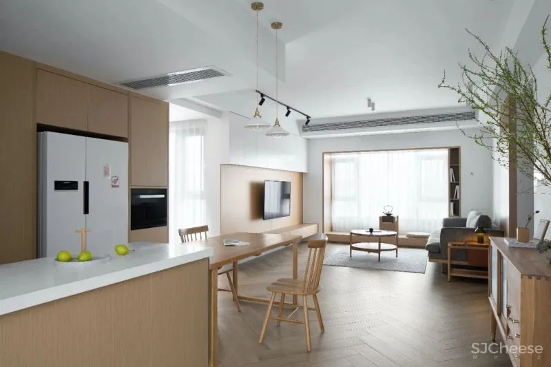 低明度灰 木色,简单纯粹的生活方式| 境屿空间研究室