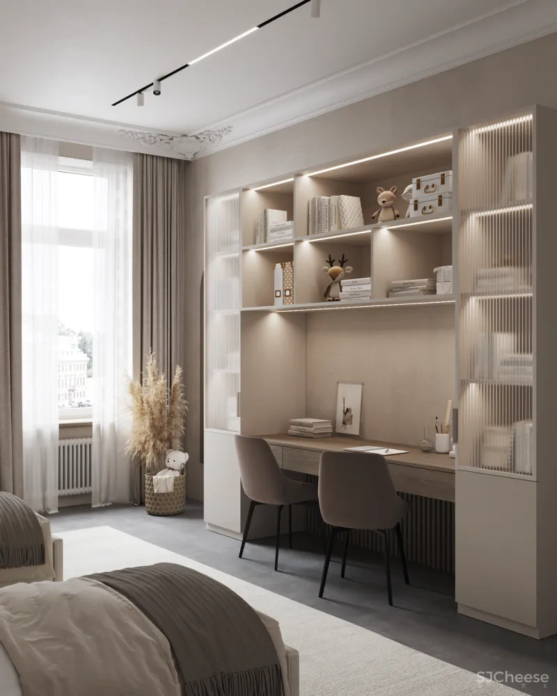 优雅大平层,轻奢有度的欧式风情!