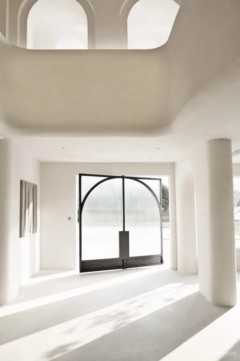 也间设计 × 摄影空间:空间中的白月光