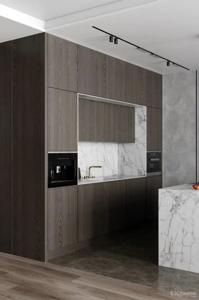 180㎡撞色高级灰住宅，质感十足!