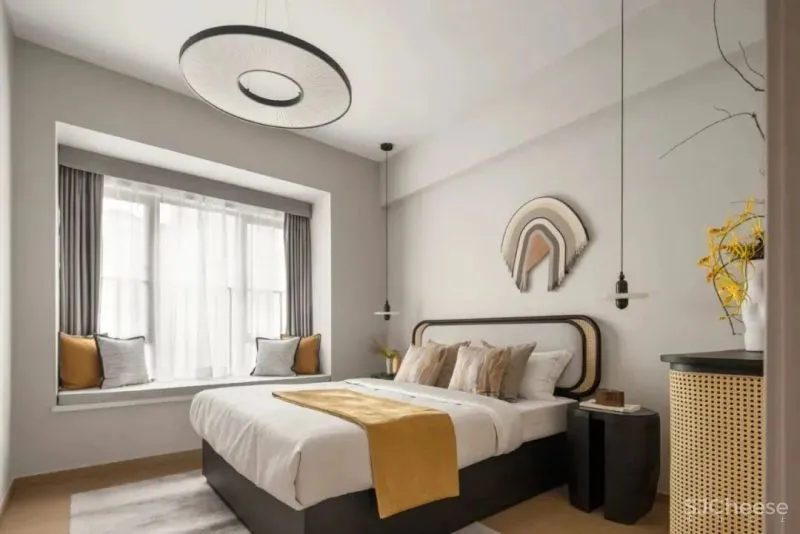 水墨韵律 素雅花艺,独有的东方气韵 观致设计