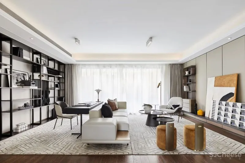 115㎡~160㎡样板间设计,多重视角共探人居新风尚