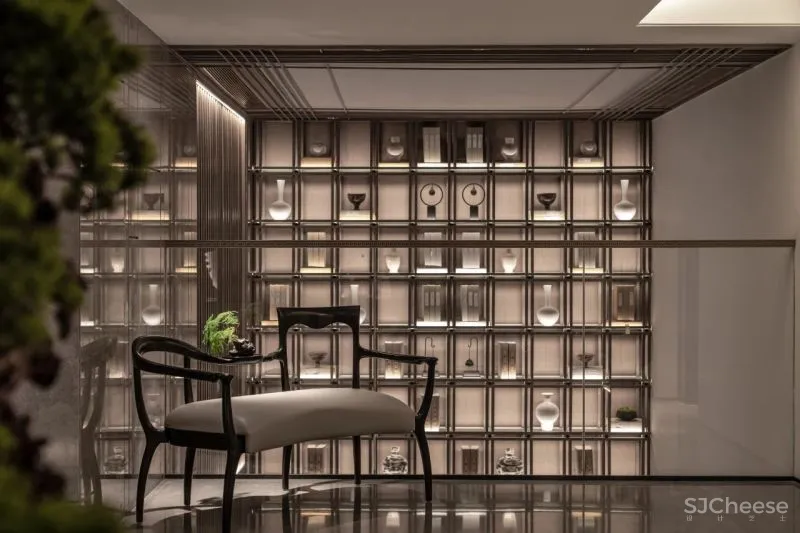 【壹新设计新作】376㎡现代中式别墅样板间——禅语•共鸣！