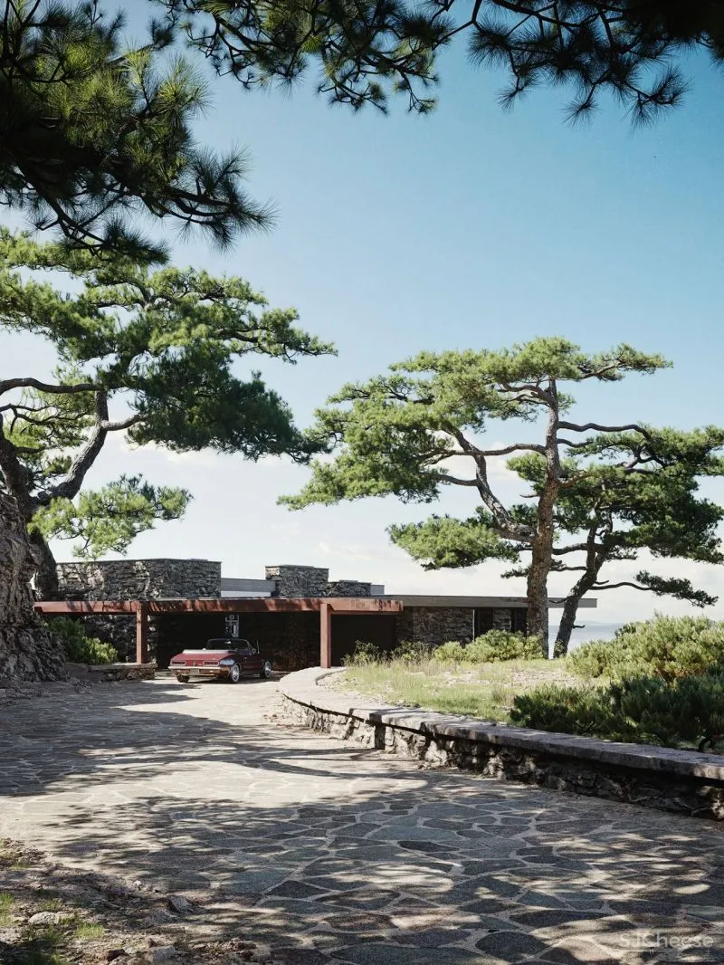 与自然共生别墅设计 邂逅一抹安静与治愈