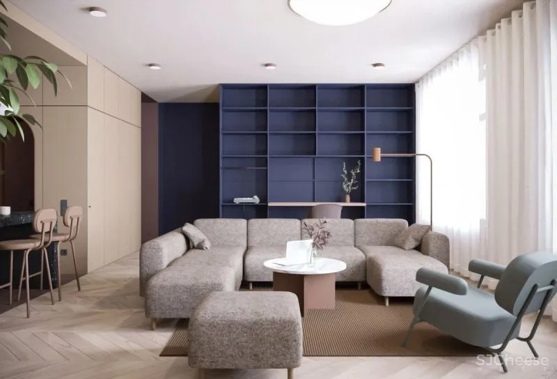 超实用，现代简约风公寓设计！