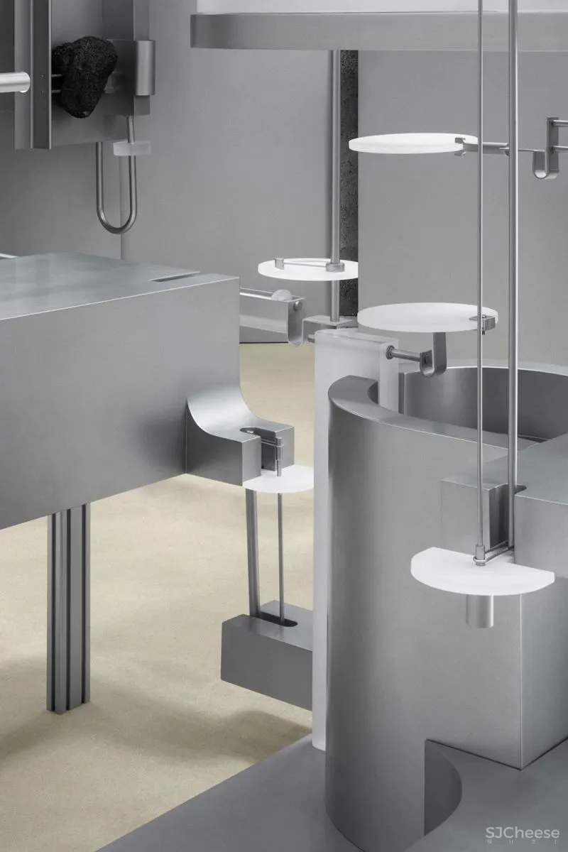 Some Thoughts 李京泽 蕉内深圳概念店,探索机械美学装置的趣味性