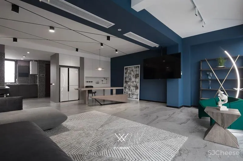 阳台与客厅打通一体化,这是我看到最喜欢的设计