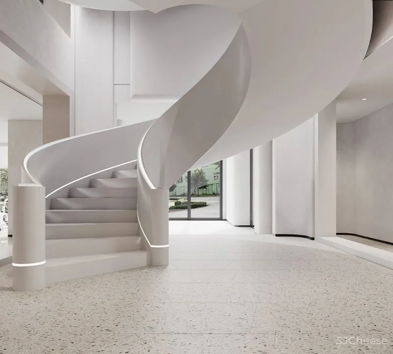 茧界设计:暖色调的油画美墅,尽显极简平衡之美!