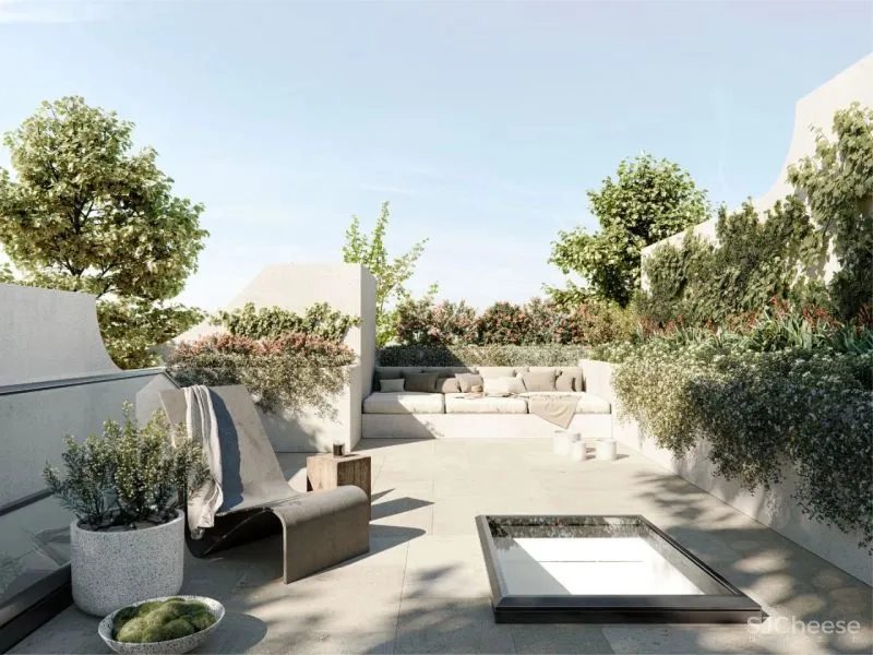 极简豪宅,存于现实的“空中花园”,真的仙境!