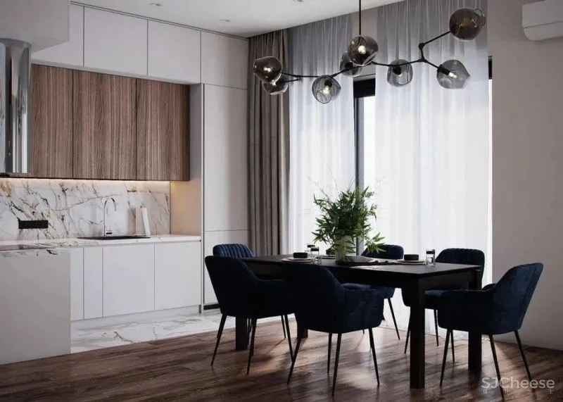 Alexander Bocharov 154m²雅致格调，领略不一样的轻奢质感