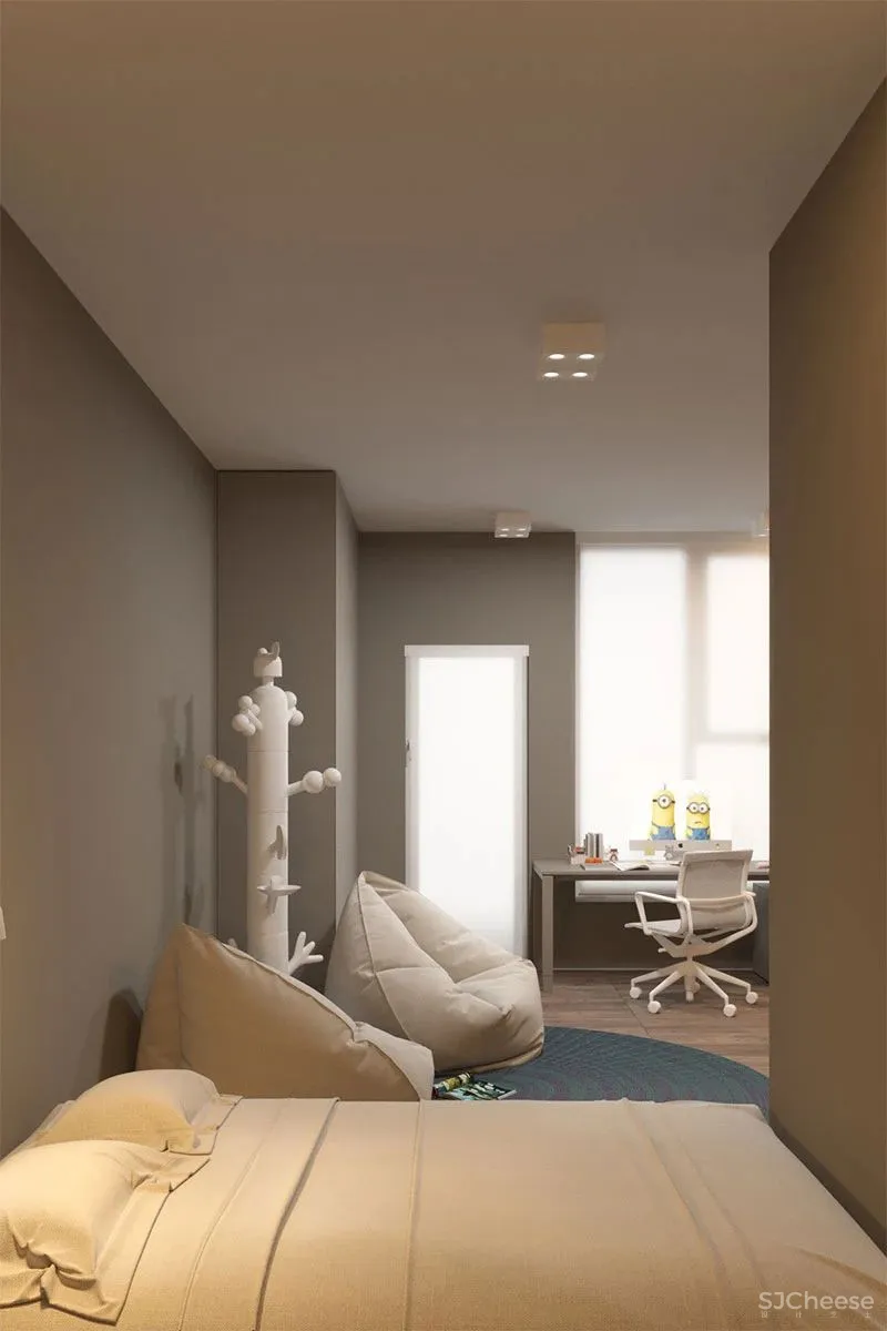 161㎡现代优雅,暗黑魅力