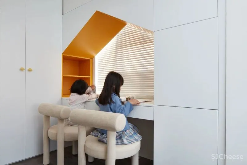 黑、白、灰、木，简练时尚的现代空间｜迪尚设计