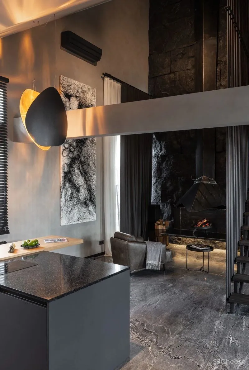 140㎡高级黑，雅痞范！