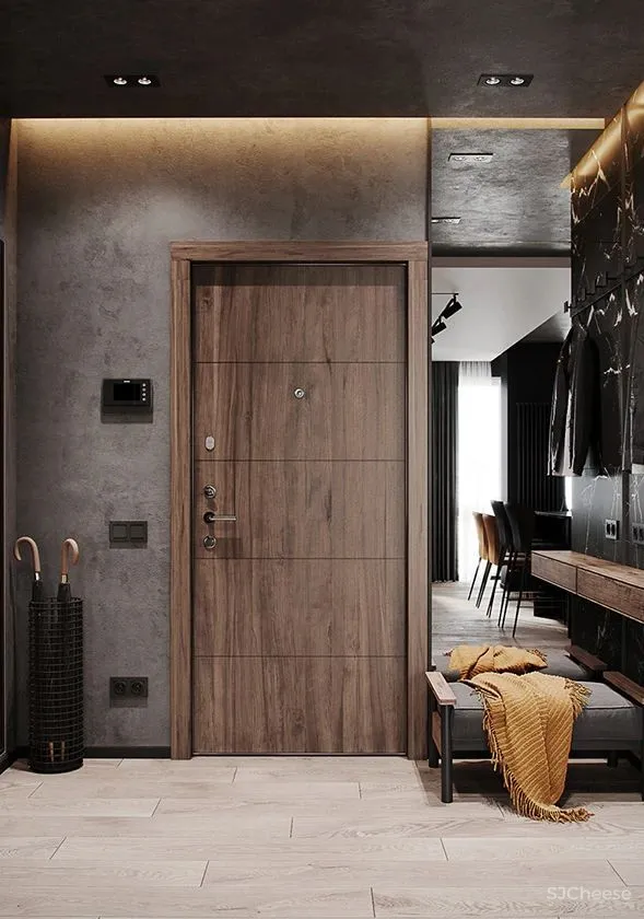 89㎡原木 黑色，你喜欢吗